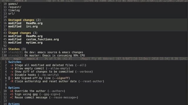 Using the Magit Interface смотреть онлайн