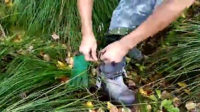 самодельные гаффы-дереволазы ,тестирование на березе. смотреть онлайн