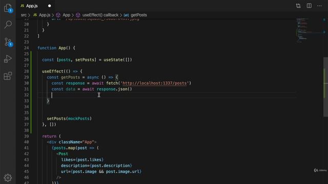 2. Use an Async function in useEffect to load data смотреть онлайн
