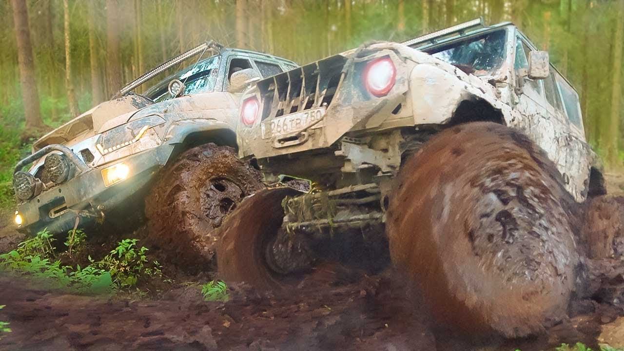 Кто круче в болоте? Оффроуд монстры тонут в торфяном болоте лютая заруба на бездорожье 2 серия смотреть онлайн