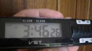 Как отключить подачу ежечасного звукового сигнала на часах VST.