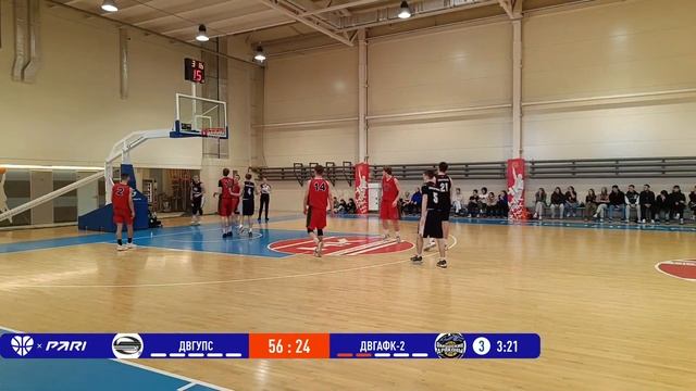 МЛБЛ 1 тур 22.10 ДВГУПС - ДВГАФК 2 смотреть онлайн