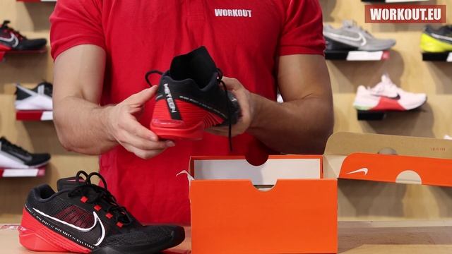 Man Shoes Nike React Metcon Turbo - black/red смотреть онлайн