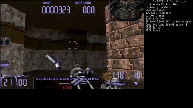 XS, An FPS for the Morbidly Curious (DOSBox-X) смотреть онлайн