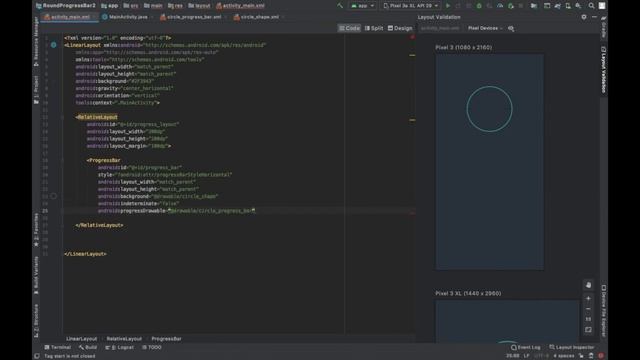 How to create Circular Progress Bar in Android Studio смотреть онлайн
