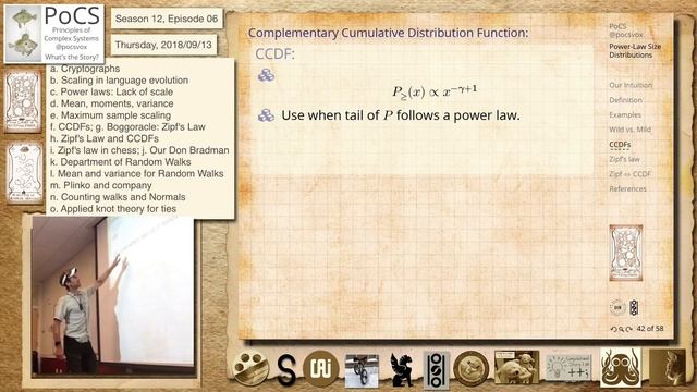S12E06f: Complementary Cumulative Distribution Functions (CCDFs) смотреть онлайн