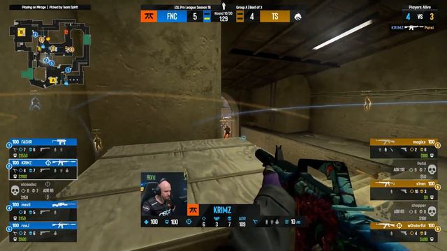 Fnatic vs Team Spirit - HIGHLIGHTS - ESL Pro League Season 16 | CS:GO смотреть онлайн