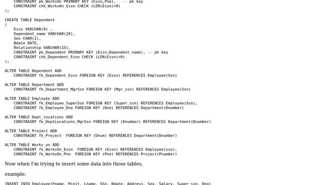 How do I insert records into database with foreign keys into SQL Server? смотреть онлайн