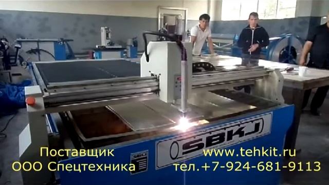 Станок плазменной резки - пуско-наладка в России смотреть онлайн
