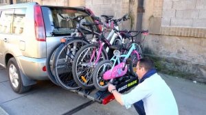 Установка BUZZ RACK   EAZZY 4 велобагажник на фаркоп