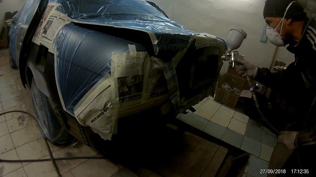 Ремонт Покраска авто от а до я Ниссан.#ремонтавто#покраска#рихтовка#сварка.mp4