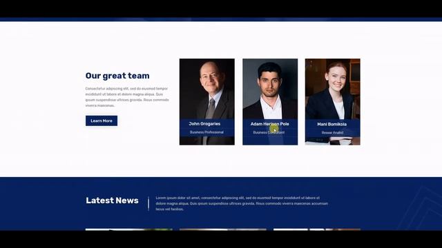 Peridona - Corporate or Business PSD Template смотреть онлайн