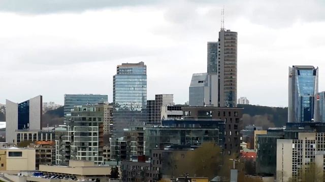 Башня Гедеминаса (Gediminas Tower, Вильнюс, Литва) смотреть онлайн