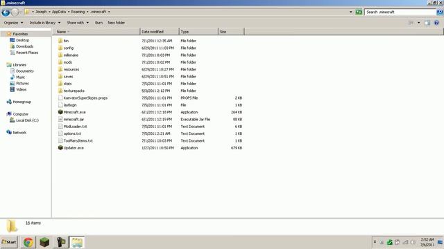 How to- Find ".Minecraft" Folder смотреть онлайн