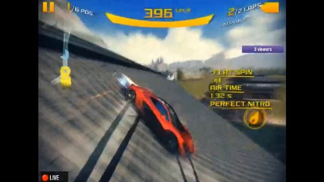 Asphalt 8 - Mclaren P1 Flatspin Compilation смотреть онлайн