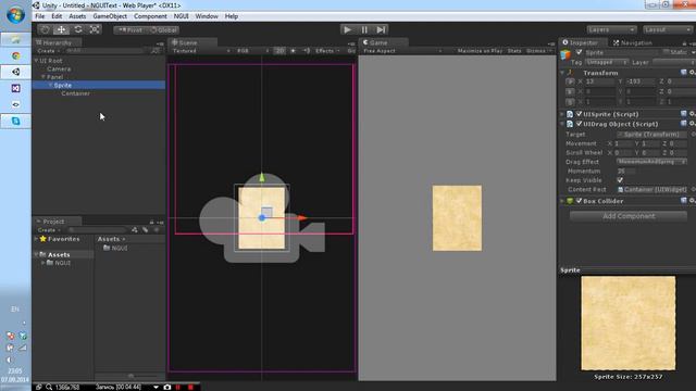 NGUI 3.x - UIDragObject, UIDragResize смотреть онлайн