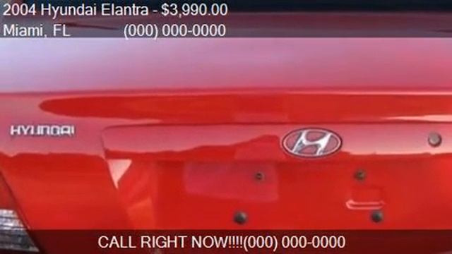 2004 Hyundai Elantra GLS for sale in Miami, FL 33157 at Owne смотреть онлайн