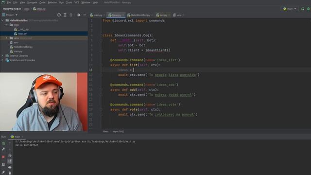 Discord.py bawi, uczy i cieszy! ? Idziemy w cogi ? смотреть онлайн