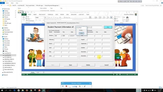 School Payment Management Software Using Excel Visual Basic || All in ONE смотреть онлайн