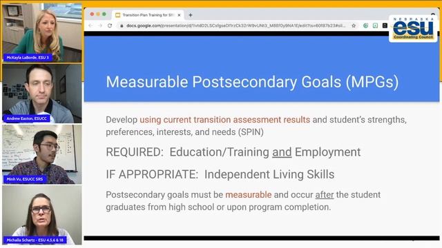 Postsecondary Transition Plan: SRS Revision Training 2 смотреть онлайн