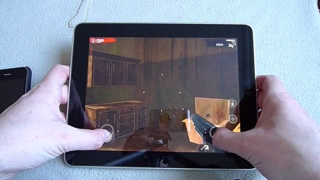 iPad - games (CoD Zombies, Asphalt 5, Angry Birds) смотреть онлайн