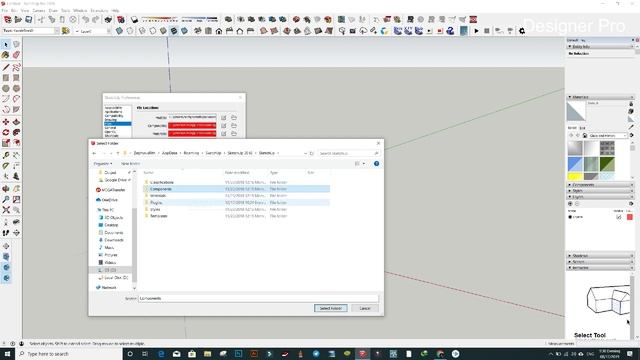 SketchUp one or more of your preferred file location paths are invalid смотреть онлайн