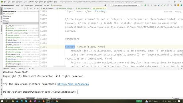 #92 Clear input field using new locator.clear() API | Playwright v1.28 with Python смотреть онлайн