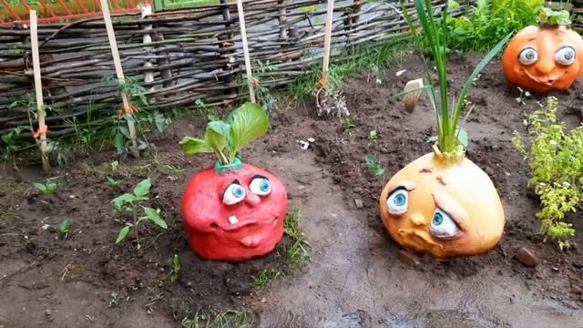 Обзор огород Бабы Яги. Продолжаю работу над ним . смотреть онлайн