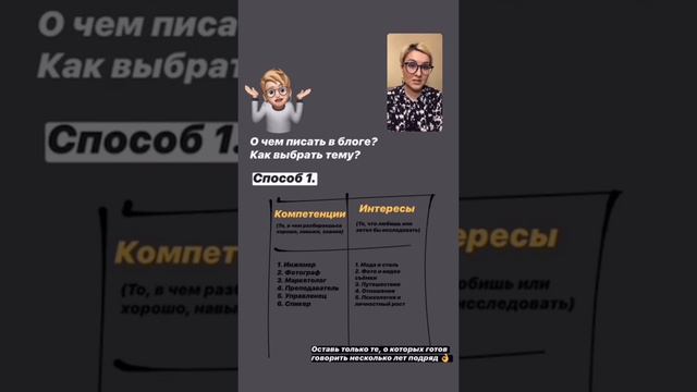 О чем писать в своем блоге в Инстаграм?Как выбрать свою нишу? смотреть онлайн