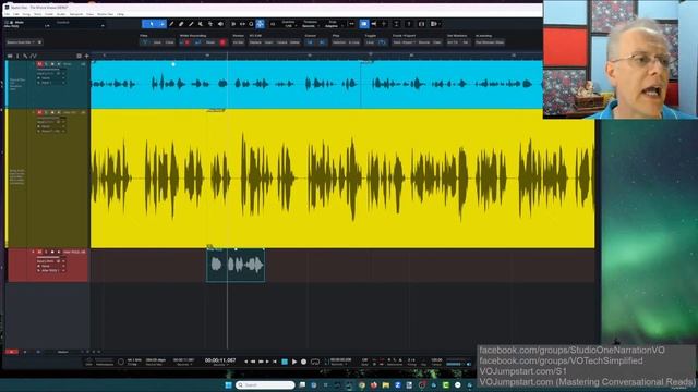 Studio One for VO: 6.5.1 Fun - Quick Edit tips: "Constrained Drags" between tracks (cool feature!) смотреть онлайн