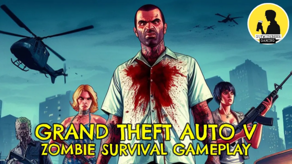 GRAND THEFT AUTO V, ZOMBIE SURVIVAL, GAMEPLAY #gtav #gameplay #zombiesurvival
