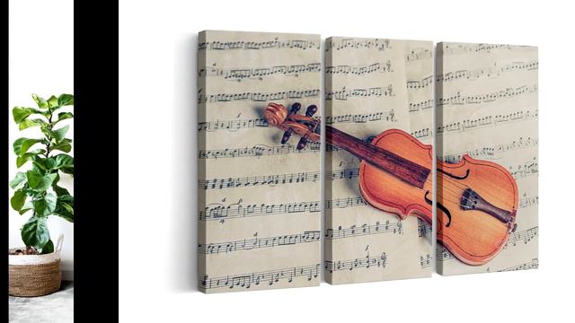 Мелодия за цигулка - пано за стена смотреть онлайн