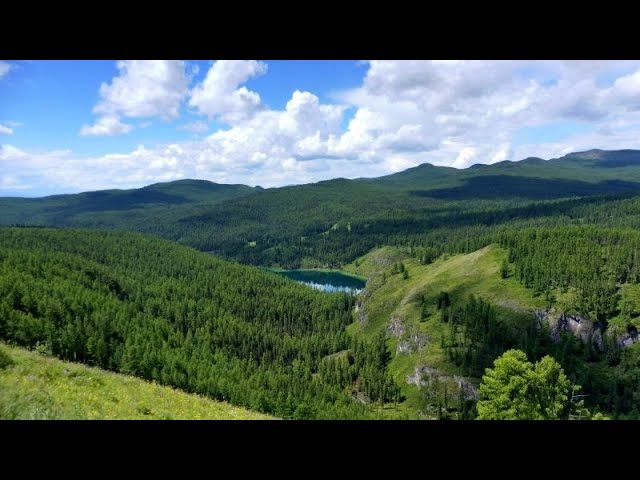 Горный Алтай  -  Перевал Улаганнын  Ажузы высота 2100м..mp4