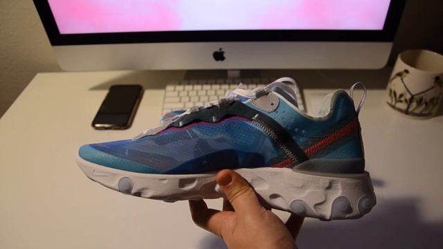 NIKE REACT ELEMENT 87 смотреть онлайн