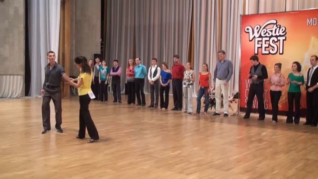 JnJ Novice Finals — Semen & Gulnara. Moscow Westie Fest 2012 смотреть онлайн