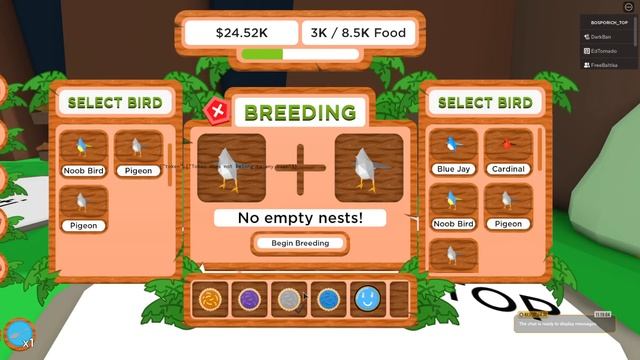 Играем в новинку в Роблоксе - Birdkeepers!!! Лока за 5 птиц!!! смотреть онлайн