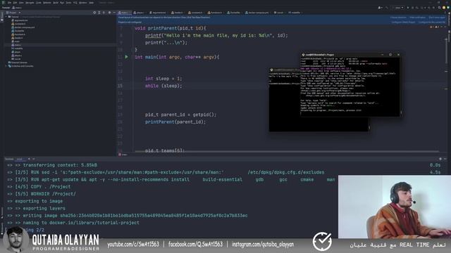 [Arabic] Realtime Course with Docker and C Language #04 - Debug Teams Project using gdb смотреть онлайн