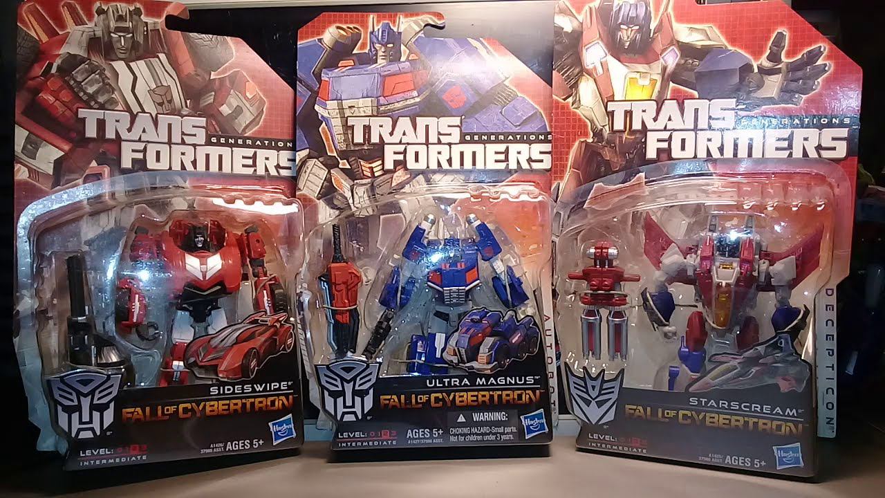 Toys Hunting! Transformers Deluxe Fall of Cybertron set by Hasbro. смотреть онлайн