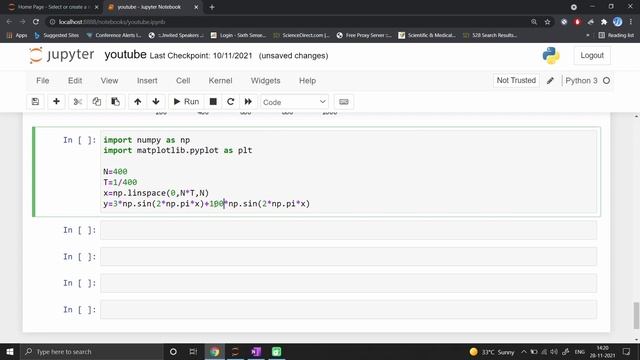 FFT Curve | Fast Fourier Transform | FFT Curve in Python | Vibration Analysis | FFT of vibration смотреть онлайн