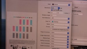 Canon Pixma MG2500 Scanning, Scan To PDF.