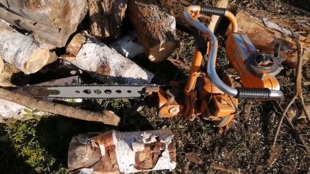 Заготовка дров! Пилим дрова соседке! Отдыхающая вахта! смотреть онлайн