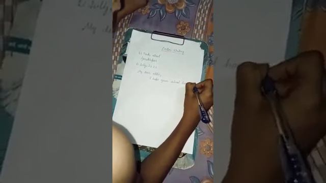 Letter writing, to your cousin inviting to spend the summer holidays with you🙏🙏Jai hind🇮🇳🇮🇳 смотреть онлайн