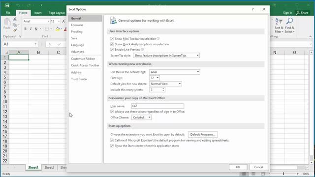 How to Turn Off Start Screen of Excel 2016 Application смотреть онлайн