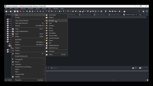 How to create a folder in Eclipse || Java IDE || Eclipse смотреть онлайн