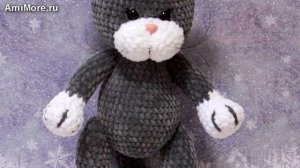Амигуруми: схема Котик Тим. Игрушки вязаные крючком - Free crochet patterns.