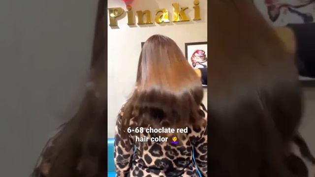 6-68 choclate red hair color ?by @Hairkopf смотреть онлайн