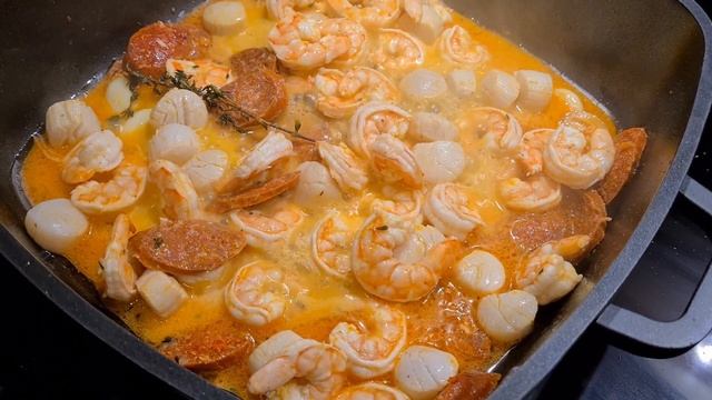 ПАЭЛЬЯ С МОРЕПРОДУКТАМИ ПО МЕКСИКАНСКИ. Так вкусно я еще никогда не ел! Paella mit Meeresfrüchten. смотреть онлайн