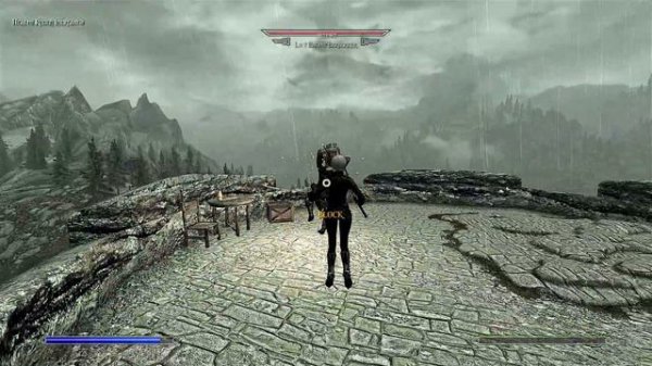 Skyrim - Custom Racial Animation Path - Vampire Demo and Gameplay