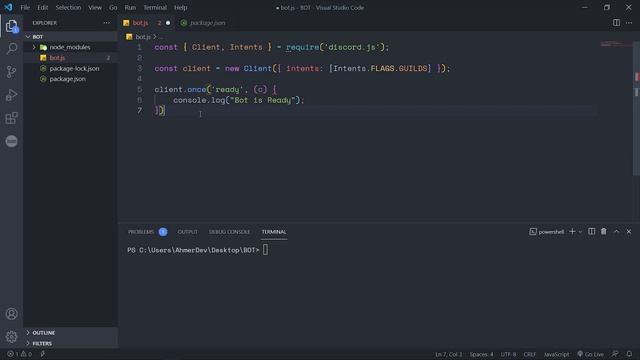 Basics | Discord Bot Tutorials # 02 | Urdu & Hindi смотреть онлайн