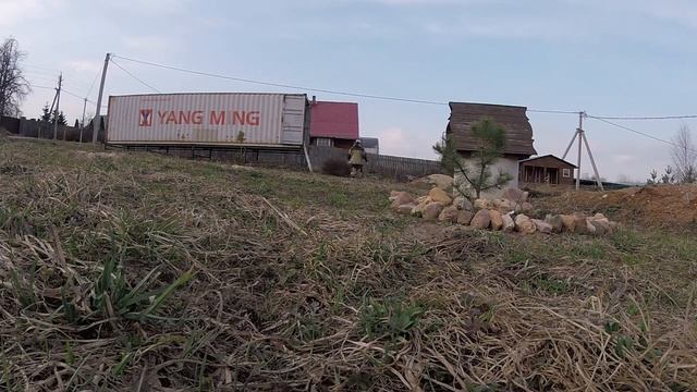 Деревня Соснино (живая изгородь, посадка вишни и смородины) (часть 3 из 7) смотреть онлайн